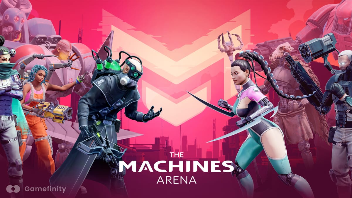 Play to airdrop 1000$ game The Machines Arena trên Ronin