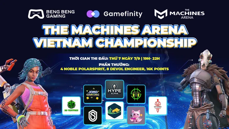 Giải đấu Esport: The Machines Arena Vietnam Championship